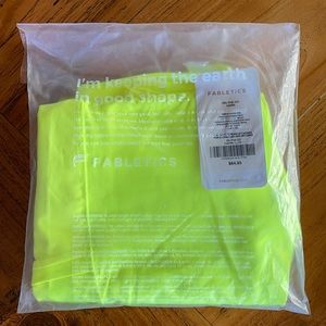 Fabletics Capri Leggings, Neon